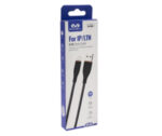 Cable P/iPhone Miccell D06 1.0M Negro